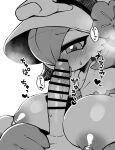  accessory big_breasts blush bodily_fluids bonnet breasts breath censored clothing disembodied_hand duo erection fashionable_style_gardevoir female female_focus female_on_human flower flower_in_hair gardevoir genitals greyscale hair hair_accessory hair_over_eye half-closed_eyes hand_on_head headgear headwear hi_res huge_breasts human human_on_humanoid humanoid interspecies japanese_text katuu licking male male/female mammal monochrome narrowed_eyes nintendo nipples not_furry one_eye_obstructed oral panting penile penis penis_lick plant pok&eacute;mon pok&eacute;mon_(species) pok&eacute;philia pokemon_unite saliva saliva_on_penis sex simple_background sound_effects sweat sweatdrop text tongue tongue_out video_games 