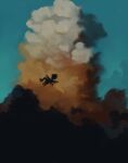  cloud equid equine female feral flying mammal marsminer pegasus silhouette sky solo star starry_sky wings 