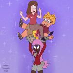  1:1 cartoon_network crossover digital_drawing_(artwork) digital_media_(artwork) fanarts female group hatakeclarissarts humanoid koala koala_princess male male/female mammal marsupial muscular not_furry ok_k.o.!_let&#039;s_be_heroes okko princess royalty steven_universe vombatiform 