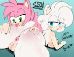  absurd_res amy_rose anthro anthro_on_anthro anus big_butt breasts butt butt_grab duo eulipotyphlan female female/female fur hair hand_on_butt hedgehog hi_res mammal nude pink_hair saurian_(artist) sega sonic_the_hedgehog_(series) sophie_(argento) spread_butt spreading white_body white_fur 