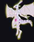 4:5 anonymous_artist anthro bakugan dragon female hi_res solo wavern wings wyvern 