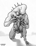  2021 2_toes 4_eyes 4_fingers 5_fingers absurd_res acrid alien andweardalyfde anthro armor artificer_(risk_of_rain) balls big_balls big_breasts big_penis bodily_fluids boots bottomless breasts clothed clothing crouching drooling duo erection feet female fingers fist footwear full-length_portrait genital_fluids genitals glans greyscale grinding headgear helmet hi_res huge_balls huge_penis humanoid humanoid_on_anthro larger_anthro larger_male licking lifted male male/female monochrome multi_eye muscular muscular_male nipple_outline nude open_mouth penis portrait precum risk_of_rain risk_of_rain_2 saliva scalie sex size_difference smaller_female smaller_humanoid smile spikes thigh_sex toes tongue tongue_out topwear video_games wide_hips 