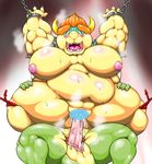  1boy 1girl bdsm bowser breasts censored chain crossgender cum cum_inside female furry genderswap green_body highres koopa male mario_(series) mario_bros monster morbidly_obese nintendo nipples no_humans nude obese overweight penetration penis pussy rope scalie sex straight super_mario_bros. sweat tears unknown_artist vaginal vaginal_penetration video_games what yellow_body yoshi 