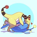  &lt;3 ampharos anal anal_penetration animal_genitalia animal_penis anojaa balls blush bodily_fluids bouncing_balls butt cetacean_penis conditional_dnp cum cum_in_ass cum_inside cum_while_penetrated duo eyes_closed feral fin french_kissing genital_fluids genitals kissing lanturn male male/male marine nintendo orgasm penetration penis pok&eacute;mon pok&eacute;mon_(species) raised_tail simple_background slightly_chubby sweat sweatdrop tail_fin tapering_penis twitching video_games 