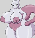  anthro big_breasts big_butt breasts butt digital_media_(artwork) female genitals huge_breasts huge_thighs humanoid itisjoidok legendary_pok&eacute;mon looking_at_viewer mewtwo nintendo nipples nude pok&eacute;mon pok&eacute;mon_(species) pussy simple_background solo thick_thighs video_games wide_hips 