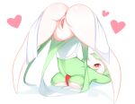  &lt;3 absurd_res anus breasts butt female galutine gardevoir genitals hi_res humanoid jack-o&#039;_pose looking_at_viewer nintendo not_furry pok&eacute;mon pok&eacute;mon_(species) pose presenting presenting_pussy pussy rear_view simple_background solo video_games white_background white_body white_skin 