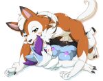  anthro anthro_on_anthro balls black_body black_fur blue_body blue_fur blush bodily_fluids braixen breasts claws cum cum_in_pussy cum_inside duo dusk_lycanroc fangs female female_penetrated fluffy fluffy_tail from_front_position fur genital_fluids genitals interspecies looking_pleasured lycanroc lying male male/female male_penetrating male_penetrating_female mellonsoda missionary_position multicolored_body multicolored_fur nintendo nipples on_back open_mouth open_smile orange_body orange_fur penetration penis pok&eacute;mon pok&eacute;mon_(species) purple_eyes pussy saliva sex simple_background smile tongue vaginal vaginal_penetration video_games white_body white_fur yellow_eyes 