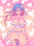  animal_bikini animal_humanoid animal_print big_breasts bikini blue_eyes blue_hair blush bovid bovid_humanoid bovine bovine_humanoid breasts cattle cattle_humanoid clothing cow_bikini cow_print female floppy_ears frilly frilly_clothing hair hi_res humanoid mammal mammal_humanoid ombre_hair pattern_clothing pattern_swimwear pink_hair portrait solo swimwear tail_tuft thick_thighs thigh_gap three-quarter_portrait tuft zharxart 