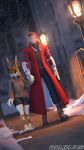  3d_(artwork) 4_toes anthro barefoot digital_media_(artwork) dominussfm duo feet female hand_holding hi_res holly_zanzibar humanoid jex_(dominus) male male/female pawpads paws pink_pawpads snow source_filmmaker toes walking 