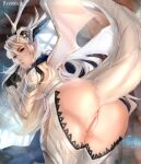  animal_humanoid anus armor breasts butt claws clothed clothing corrin corrin_(fire_emblem) dragon dragon_humanoid female fire_emblem fire_emblem_fates genitals gloves hair handwear hi_res horn horned_humanoid humanoid humanoid_pointy_ears hybrid looking_at_viewer looking_back membrane_(anatomy) membranous_wings nintendo partially_clothed patreon presenting presenting_anus presenting_hindquarters presenting_pussy pussy raised_tail rear_view red_eyes reddblush reddspice reddverse rock scales silver_hair solo solo_focus text video_games white_body white_hair white_horn white_scales white_tail white_wings wings 