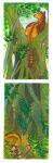  2021 avian bird cassowary conditional_dnp detailed_background hi_res macropod mammal marsupial nakoo painting plant ratite traditional_media_(artwork) tree tree-kangaroo 