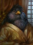  2021 avian beak bird clothed clothing detailed_background digital_media_(artwork) kuroi-kisin solo 