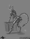  anthro cat_costume costume felid feline female mammal rubber salonkitty 