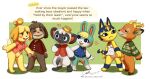  2021 :&lt; ?! absurd_res ais05 animal_crossing ankha_(animal_crossing) anthro beau_(animal_crossing) biped blush bodily_fluids bottomless canid canine canis cervid clothed clothing dialogue digby_(animal_crossing) digital_media_(artwork) domestic_cat domestic_dog dominant dominant_female english_text erection excited felid feline felis female foreskin genital_fluids genitals group haplorhine happy hat headgear headwear hi_res holding_penis humanoid_genitalia humanoid_penis incest_(lore) isabelle_(animal_crossing) lagomorph leporid male male/female mammal mind_control monkey niko_(animal_crossing) nintendo penis precum primate pussy pussy_juice rabbit sasha_(animal_crossing) standing tail_motion text video_games 