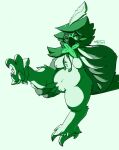  anthro breasts claws decidueye female genitals hi_res holding_leg holding_leg_up nintendo nulloffset pok&eacute;mon pok&eacute;mon_(species) presenting pussy raised_leg solo solo_focus spread_legs spreading talons video_games 