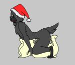  ambiguous_gender anthro avian bird christmas dungeons_and_dragons feathers grinding hasbro holidays kenku masturbation pillow pillow_humping solo staraura tail_feathers wet wizards_of_the_coast 
