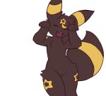  2020 alpha_channel animated anthro caramelldansen dancing digital_media_(artwork) eeveelution eyes_closed front_view fur hi_res male meme nintendo noerbmu open_mouth pok&eacute;mon pok&eacute;mon_(species) short_playtime simple_background solo transparent_background umbreon video_games 