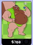  2021 anthro belly biped brown_body bulge clothing greedent hi_res humanoid_hands male manlyster moobs nintendo nipples overweight overweight_male pok&eacute;mon pok&eacute;mon_(species) solo underwear video_games 