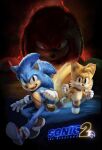  3boys :d animal_nose blue_eyes copyright_name furry furry_male gloves green_eyes highres key_visual knuckles_the_echidna looking_at_viewer multiple_boys official_art promotional_art purple_eyes shoes smile sneakers sonic_(series) sonic_the_hedgehog sonic_the_hedgehog_(film) sonic_the_hedgehog_2_(film) tails_(sonic) tyson_hesse white_gloves 