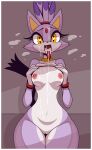  &lt;3 &lt;3_eyes absurd_res anthro areola blaze_the_cat bodily_fluids bottomless breasts clothed clothing clothing_lift cum cum_in_mouth cum_inside cum_on_belly cum_on_body cum_on_breasts cum_on_face cum_on_tongue cum_string domestic_cat felid feline felis female genital_fluids genitals hi_res looking_at_viewer mammal mostly_nude nipples open_mouth partially_clothed presenting presenting_breasts pussy r-mk sega sitting small_breasts solo sonic_the_hedgehog_(series) steam thick_thighs tongue tongue_out wide_hips 