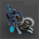  3d_(artwork) anthro blowjob_face canid canine canis diffident_hexagon digital_media_(artwork) duo evie(muller) female fox herm hi_res intersex intersex/female mammal rainemarlow wolf 