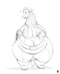  anthro areola areola_slip belly big_breasts black_and_white bodily_fluids bodysuit breasts clenched_teeth clothed clothing female fingers flying_sweatdrops fur gillpanda giraffe giraffid gloves handwear holding_breast holding_object hooved_fingers hooves horn long_neck mammal monochrome nipple_outline obese obese_anthro obese_female ossicone overweight overweight_anthro overweight_female simple_background skinsuit solo spots spotted_body spotted_fur standing sweat sweatdrop tail_tuft teeth thick_thighs tight_clothing torn_clothing torn_gloves torn_handwear transformation tuft weight_gain white_background wide_hips worried 