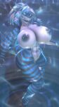  3d_(artwork) 9:16 andromorph anthro artist belly_tattoo big_breasts big_butt breasts butt digital_media_(artwork) erect_nipples eyewear female fish floating glasses hair hair_over_eye hi_res intersex marine markings muscular muscular_anthro muscular_female muscular_thighs nika_sharkeh nipple_piercing nipples one_eye_obstructed piercing ponytail requiem_shark shark shark_fin shark_tail smile solo source_filmmaker striped_markings stripes swimming tank tattoo thick_thighs tiger_shark vehicle veryfluffy water wide_hips 