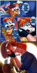  absurd_res anthro blush bodily_fluids breasts clothed clothing comic crossgender disney duo female ftm_crossgender fur hair hi_res human human_on_anthro interspecies jessica_rabbit kissing lagomorph leporid male male/female mammal memjioof mtf_crossgender orange_hair rabbit roger_rabbit tears wet wet_clothing white_body white_fur who_framed_roger_rabbit 