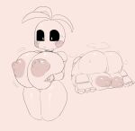  3_toes abunaiesennyou_san animatronic anthro areola avian barely_visible_genitalia barely_visible_pussy big_areola big_breasts big_butt big_nipples bird black_sclera blush blush_lines blush_stickers bodily_fluids breast_grab breast_squeeze breast_squish breasts butt chicken erect_nipples feet female five_nights_at_freddy&#039;s five_nights_at_freddy&#039;s_2 galliform gallus_(genus) genitals glistening glistening_areola glistening_breasts glistening_butt glistening_legs hair hand_on_breast holding_breast hollow_eyes huge_breasts kneeling looking_at_breasts looking_at_own_breasts looking_at_self looking_down lying lying_on_breasts machine monochrome motion_lines mouth_closed nipples on_front phasianid pussy robot rosy_cheeks simple_background sitting_on_breasts solo squish steam sweat sweatdrop thick_thighs toes toy_chica_(fnaf) video_games white_eyes wide_hips 