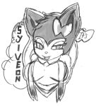  anthro big_breasts breasts canid canine eeveelution evee_(evon) eveelution eyeshadow felid feline female fox hi_res humanoid madjoker makeup mammal nintendo pok&eacute;mon pok&eacute;mon_(species) solo sylveon video_games 