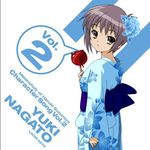  disc_cover jpeg_artifacts nagato_yuki suzumiya_haruhi_no_yuuutsu yukata 