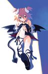  devil disgaea horns nomura_ryouji panties pantsu tail thigh-highs wings 