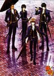  gintama hijikata_toushirou kondou_isao male okita_sougo shinsengumi yamazaki_sagaru 