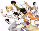  arisawa_tatsuki bleach inoue_orihime kuchiki_rukia kurosaki_ichigo uryuu_ishida yasutora_sado 