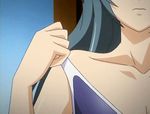  animated animated_gif blush bouncing_breasts breasts closed_eyes houkago_2:_saiyuri large_breasts locker lowres nipples source_request swimsuit topless undressing 