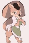  2021 anthro artist_name blush buckteeth cheek_tuft clothed clothing dated digital_media_(artwork) facial_tuft female fully_clothed hi_res mammal rodent sciurid solo standing surisu_(tohupo) teeth tohupo tuft 