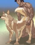  animated bestiality canid canine canis female feral from_behind_position happy human male male/female mammal sex uuoouullff wolf 
