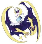  absurd_res anthro breasts female hi_res legendary_pok&eacute;mon lunala markings nintendo nipples pitch-black-crow pok&eacute;mon pok&eacute;mon_(species) purple_body red_sclera solo tongue tongue_out video_games white_body white_eyes white_markings yellow_body 