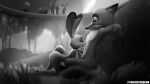  absurd_res anthro bodily_fluids butt canid canine cum cum_in_mouth cum_inside cum_on_face digital_media_(artwork) disney duo erection female fox fur genital_fluids genitals grey_body grey_fur hi_res judy_hopps lagomorph leporid male male/female mammal nick_wilde nude open_mouth oral penetration penis public public_sex rabbit sex smile surprised_expression tongue tongue_out twilightchroma widescreen zootopia 