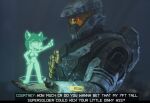  anthro artificial_intelligence artist_pugo0 duo english_text halo_(series) human mammal microsoft spartan_(halo) text unknown_artist video_games xbox_game_studios 