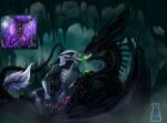  alien anthro dark_the_xenodragon dragon duo felkin feral incest_(lore) male male/male maralmok tobi(tobias2019) xenodragon 