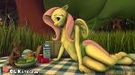  3d_(artwork) absurd_res alternate_version_at_source anthro anthrofied areola athletic athletic_anthro athletic_female bag belly breasts clothed clothing container cookie cup cutie_mark dairy_products digital_media_(artwork) eating eating_food equid equine erect_nipples feathered_wings feathers female feral fluttershy_(mlp) folded_wings food forest forest_background friendship_is_magic grass green_clothing green_panties green_underwear hair hasbro hi_res horse lagomorph leporid looking_at_another looking_down lying mammal mane meme milk multicolored_hair my_little_pony nature nature_background navel nexgen nipples olkategrin on_side outside panties pegasus picnic picnic_blanket pink_mane pink_tail plant pony puffy_areola puffy_nipples rabbit rock salad sitting sitting_on slim small_breasts small_waist small_wings soda_cup solo source_filmmaker stylized stylized_text text topless topless_anthro topless_female tree underwear wallpaper watermark widescreen wings yellow_body 