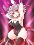  &lt;3 animal_humanoid big_breasts breasts clothed clothing dancing female grey_hair hair hi_res humanoid legwear leotard mammal mammal_humanoid mouse_humanoid murid murid_humanoid murine murine_humanoid navel nazrin open_mouth pole pole_dancing raised_arms red_eyes rodent rodent_humanoid sabitare short_hair smile solo stripper_pole teeth thigh_highs touhou video_games 