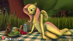 3d_(artwork) absurd_res alternate_version_at_source anthro anthrofied areola athletic athletic_anthro athletic_female bag belly breasts clothed clothing container cookie cup cutie_mark dairy_products digital_media_(artwork) dress eating eating_food equid equine erect_nipples feathered_wings feathers female feral fluttershy_(mlp) folded_wings food forest forest_background friendship_is_magic grass green_clothing green_panties green_underwear hair hasbro hi_res horse lagomorph leporid looking_at_another looking_down lying mammal mane meme milk multicolored_hair my_little_pony nature nature_background navel nexgen nipples olkategrin on_side outside panties pegasus picnic picnic_blanket pink_mane pink_tail plant pony puffy_areola puffy_nipples rabbit rock salad sitting sitting_on slim small_breasts small_waist small_wings soda_cup solo source_filmmaker stylized stylized_text text topless topless_anthro topless_female translucent translucent_clothing translucent_dress tree underwear wallpaper watermark widescreen wings yellow_body 