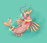  &lt;3 aquatic_gastropod arthropod bandai_namco bubble crustacean digimon digimon_(species) feral gastropod hi_res marine marineangemon mollusk pink_body sea_angel sea_slug shrimp slug solo underwater water wyrmfables 