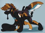  canid canine drone goo_(disambiguation) latex male mammal nsfw null rubber transformation 