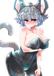  absurd_res ahoge animal_humanoid big_breasts blush breasts cleavage clothed clothing female fishnet fishnet_legwear grey_hair hair hi_res huge_breasts humanoid legwear leotard mammal mammal_humanoid mouse_humanoid murid murid_humanoid murine murine_humanoid nazrin open_mouth red_eyes rodent rodent_humanoid sabitare short_hair solo tights touhou video_games 