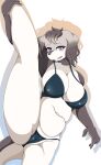  anthro bikini blue_eyes blush breasts brown_body brown_fur canid canine canis clothed clothing domestic_dog female fish fur hi_res hunting_dog hybrid looking_at_viewer mammal marine mature_female mellonsoda multicolored_body multicolored_fur open_mouth open_smile partially_clothed saluki shark sighthound smile solo swimwear teeth tongue white_body white_fur 