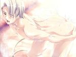  absolute_obedience_(game) anal blush male male_focus nude one_eye_closed open_mouth water wet wince wink yaoi zettai_fukuju_meirei zhores_boursoukova 