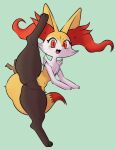  animal_humanoid anthro aquasnug box654 braixen canid canid_humanoid canine chest_tuft colored dipstick_tail featureless_crotch female flat_chested flexible happy hi_res humanoid inner_ear_fluff mammal mammal_humanoid markings multicolored_tail nintendo nude open_mouth paws pok&eacute;mon pok&eacute;mon_(species) pose raised_leg simple_background smile smiling_at_viewer solo solo_focus spread_legs spreading standing stick tail_markings thick_thighs tuft video_games wide_hips 